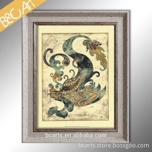 Wholesale classical wonderful phoenix chinese still life painting